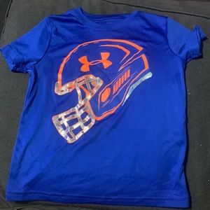 Under Armour Youth Xtra Small heat gear football shirt